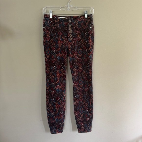 Anthropologie pattern, corduroy pants - Picture 2 of 10